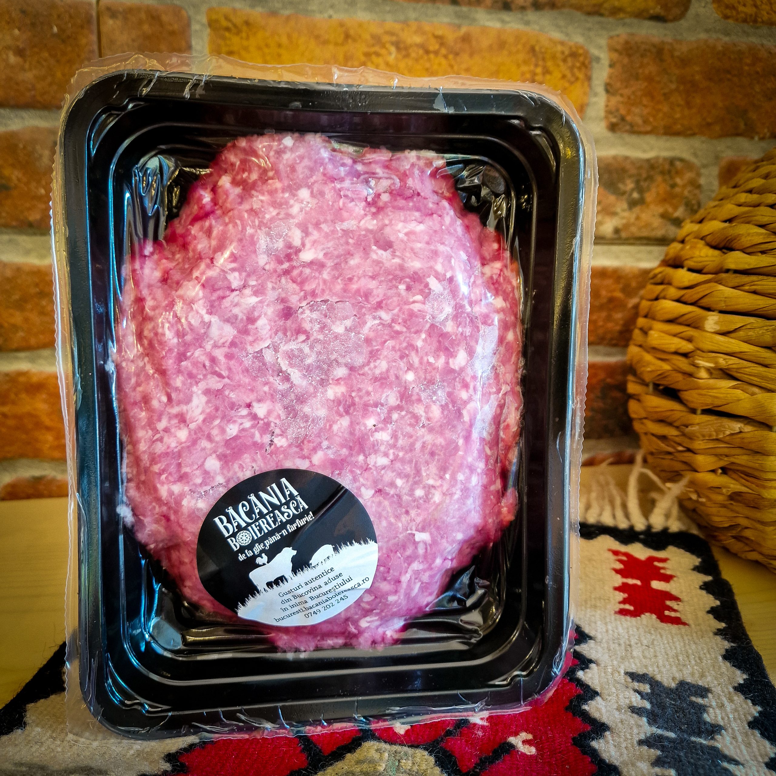 Carne Tocata de Vita si Porc - 500g - imagine 2